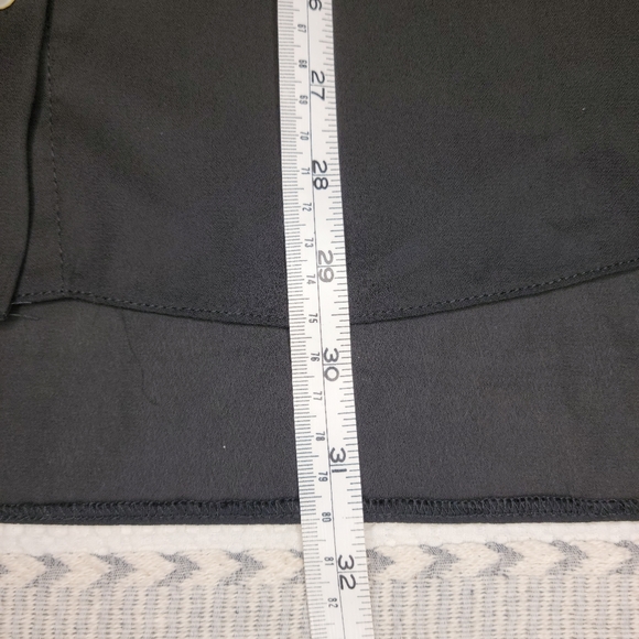 Sheer Long Sleeveless Button-Up Top - Picture 5 of 5